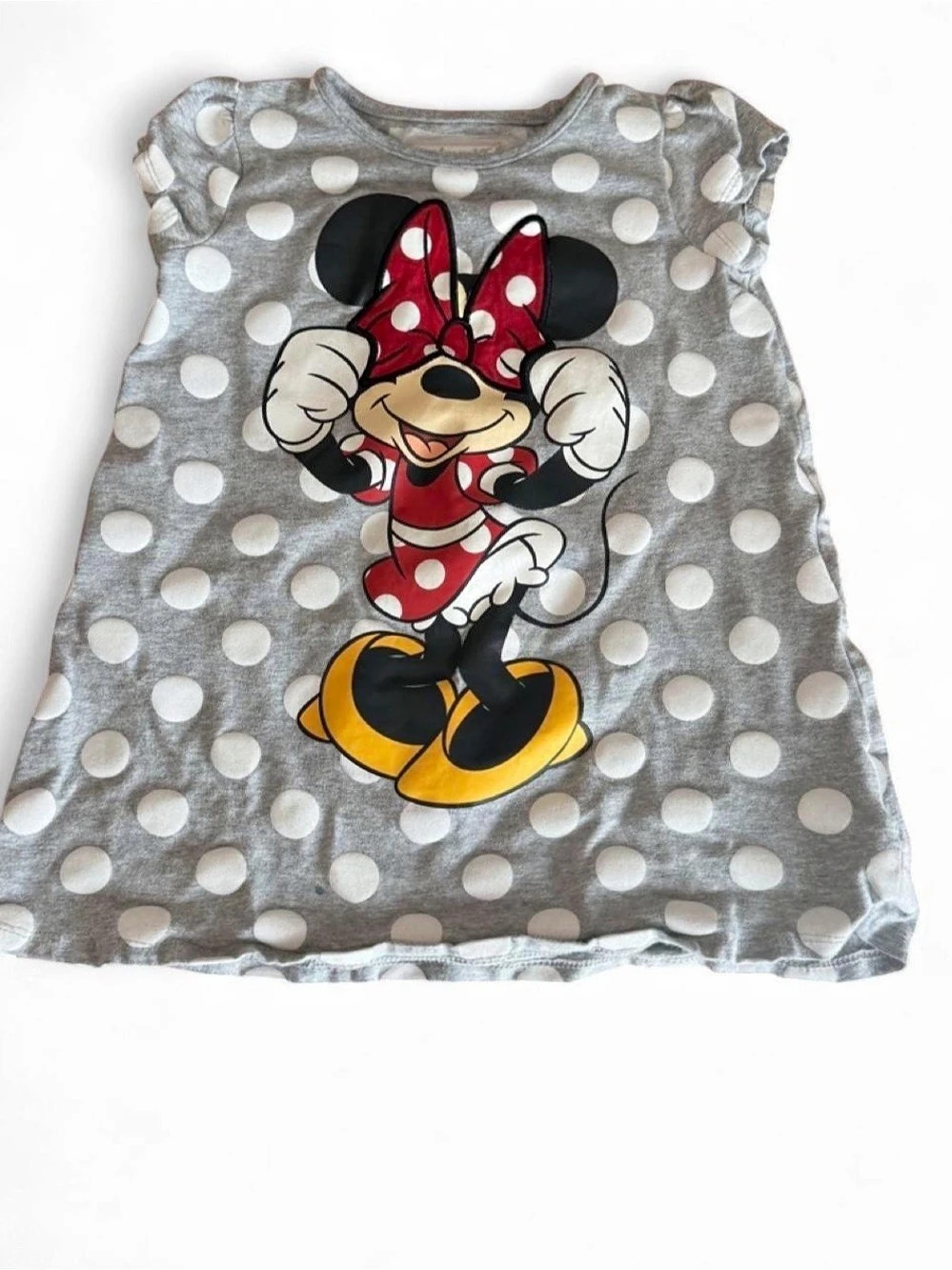 Disney Minnie Mouse Girls Polka Dot Dress Size 4T